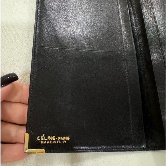 Celine carriage logo bifold wallet - Picture 2 of 3